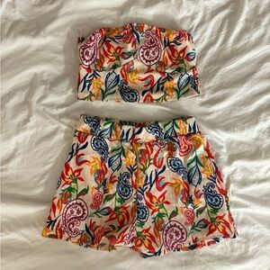 SHEIN Multicolor Patterned Set